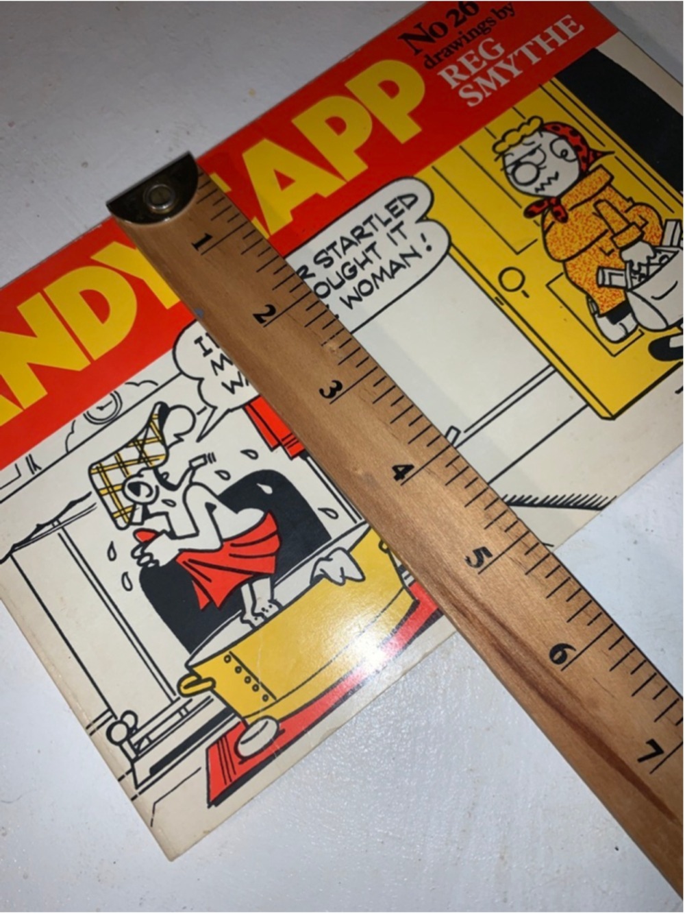 Andy Capp Comic Book No 26 One Size Red Yellow - Picture 7 of 8